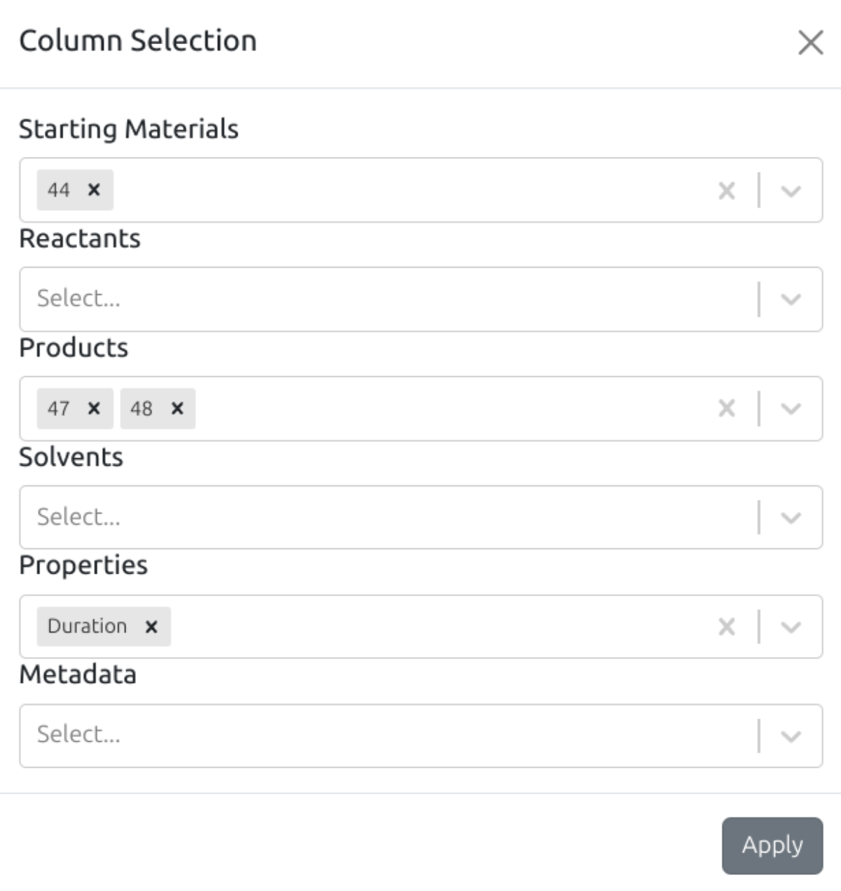 reaction_variations_column_selection_modal